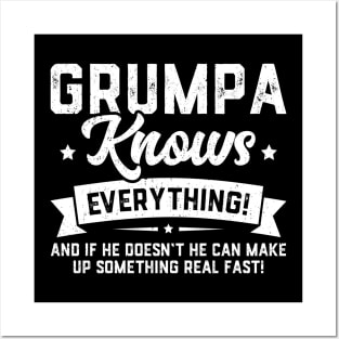 Grumpa Knows Everything Posters and Art